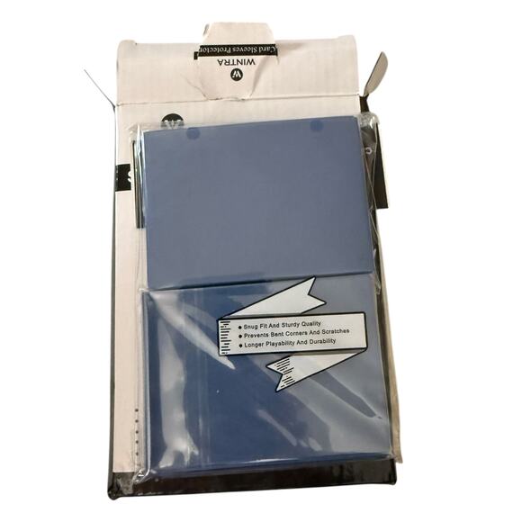 Wintra 200 Standard Trading Playing Card Sleeves Acid Free - Picture 4 of 4